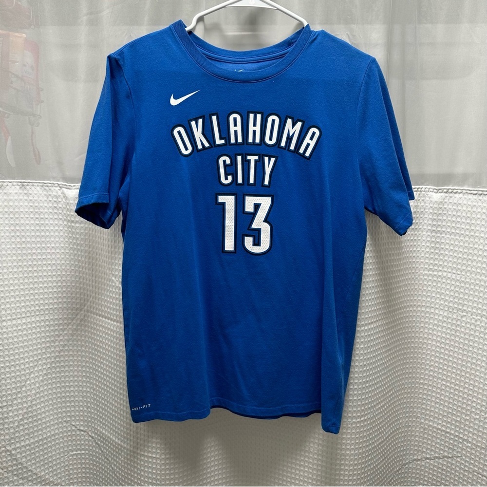 Oklahoma City NBA tshirt George # 13 Nike xl